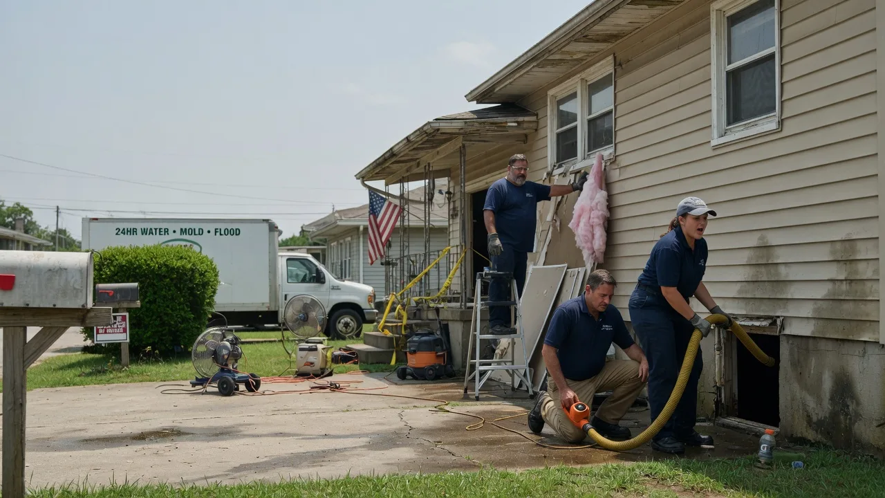 Water Damage Repair in Oak Ridge, PA near me